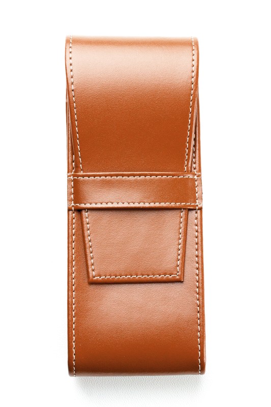 Schreibgeräteetui TRIO CAMBRIDGE Top Grain Leder hellbraun
